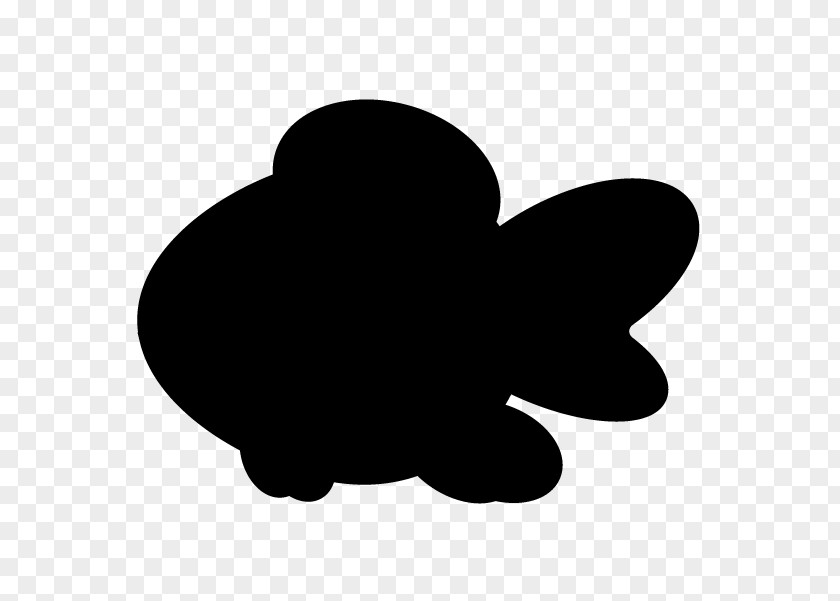 Silhouette Goldfish Black And White Clip Art PNG