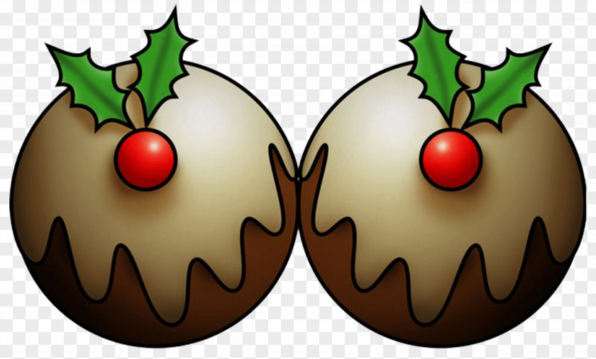Family Pudding Christmas Dinner Clip Art PNG