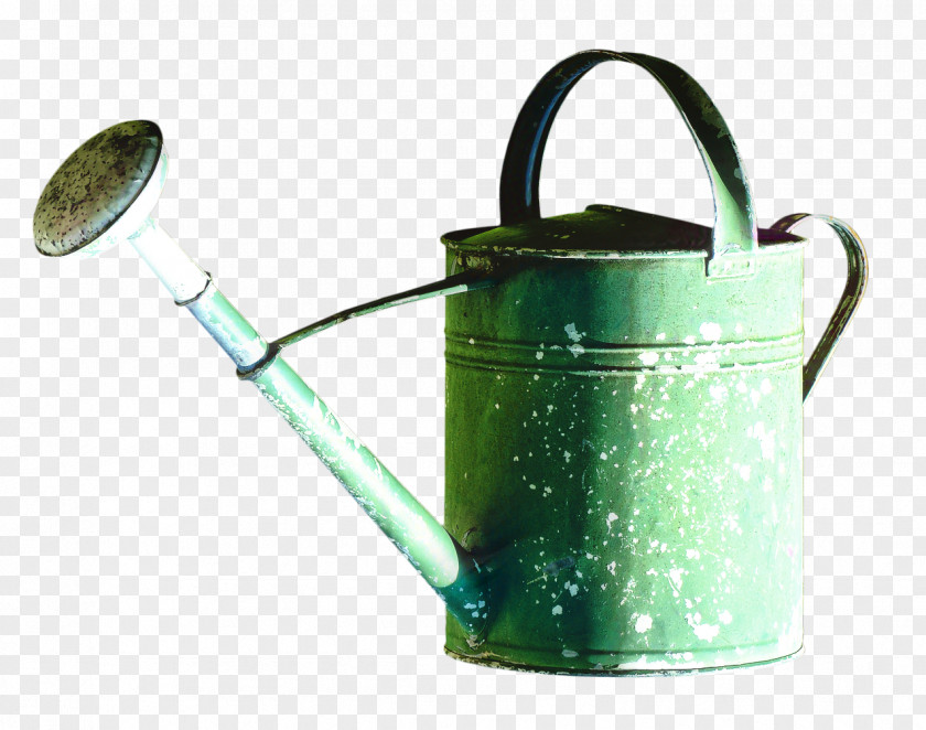 Green Watering Can Background PNG