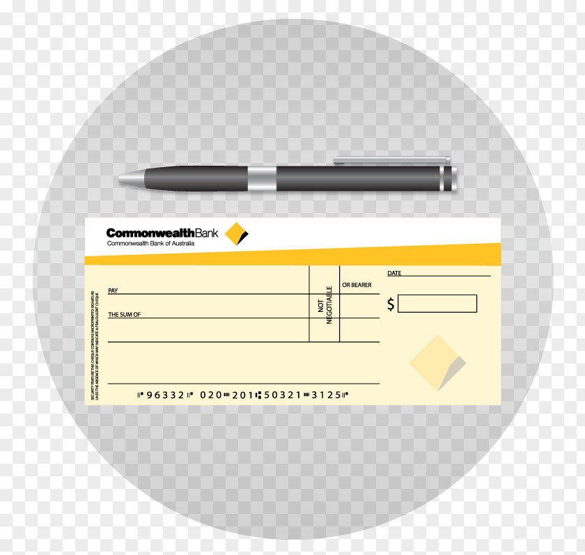 Mind Your Own Commonwealth Bank Cheque Credit Card Logo PNG