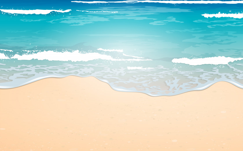 Sea Free Clip Art Image Beach Cartoon Illustration PNG
