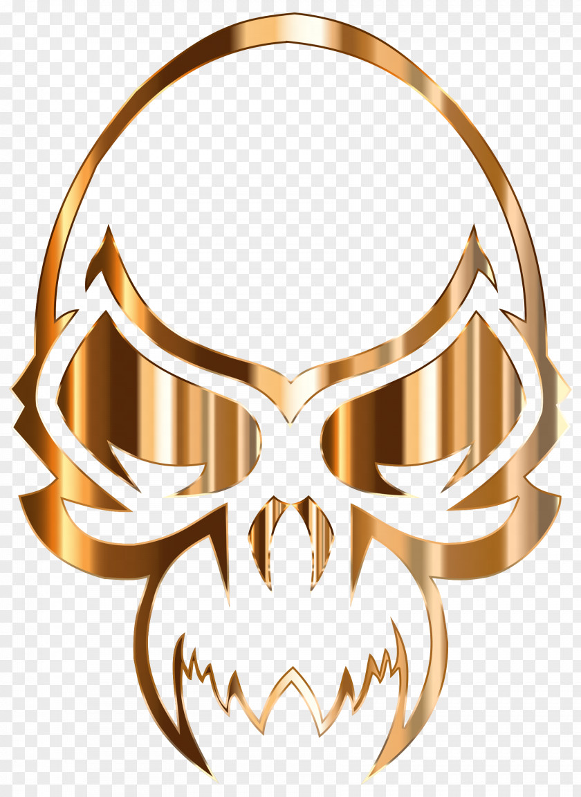 Skulls Skull Gold Clip Art PNG