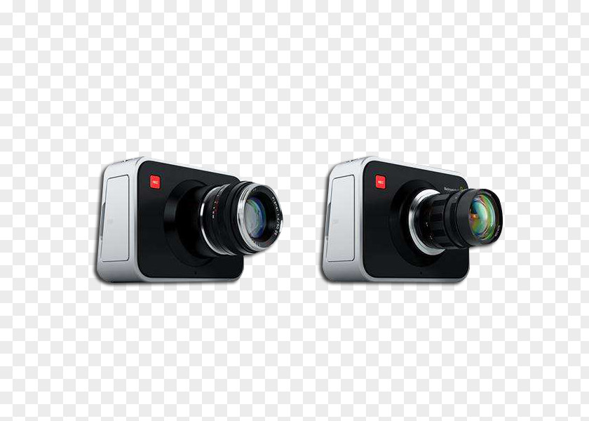 Two Camera Heads Blackmagic Cinema Design Micro Four Thirds System PNG