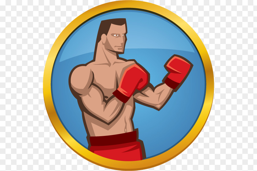 Boxing Thumb Glove Clip Art PNG