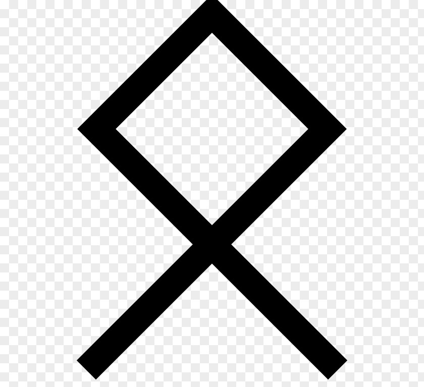 Symbol Odal Anglo-Saxon Runes Elder Futhark PNG