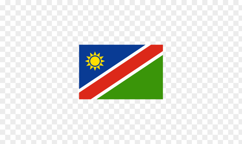 Flag Of Namibia Stock Photography PNG