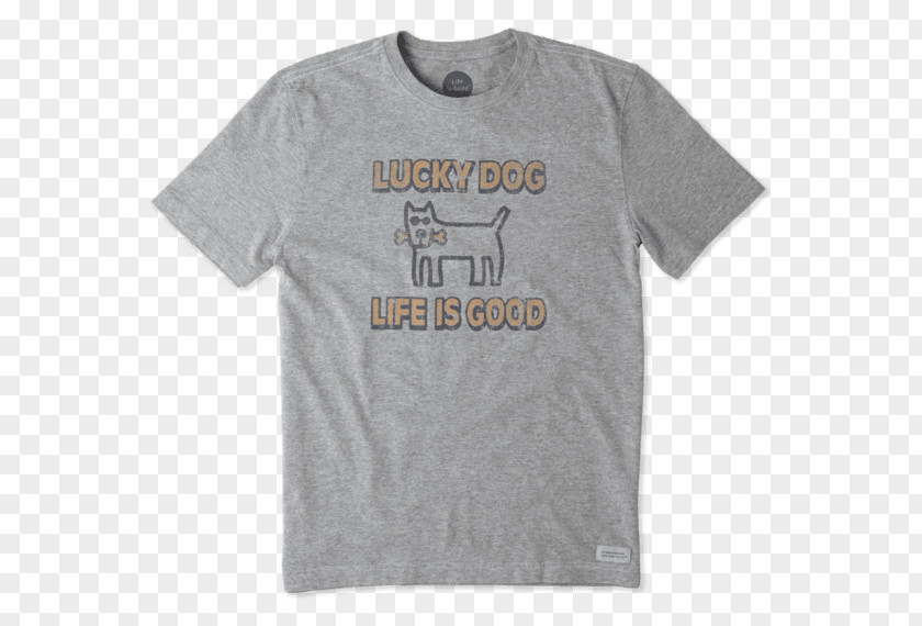 Lucky Dog T-shirt Ron Swanson Clothing Sleeve PNG