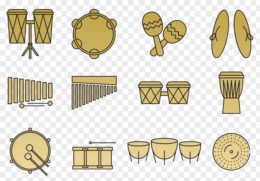 Musical Instruments On Their Own Favorite Color Contour Download Google Images PNG