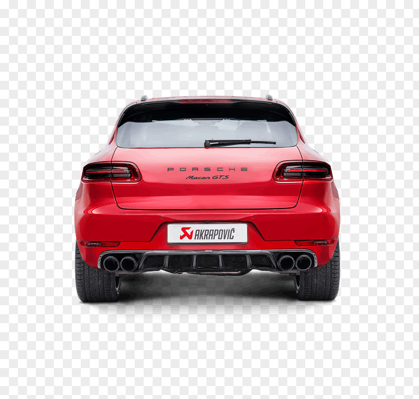 Porsche Exhaust System Macan Car Bumper PNG