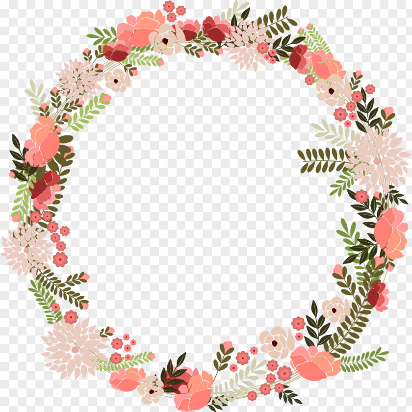 Floral Wreath T-shirt Hoodie Clip Art Flower PNG