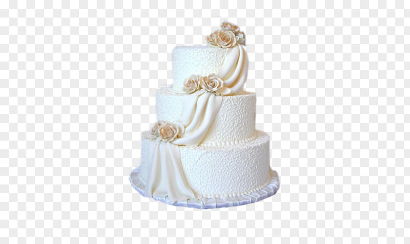 Gorgeous Wedding Cake Torte PNG