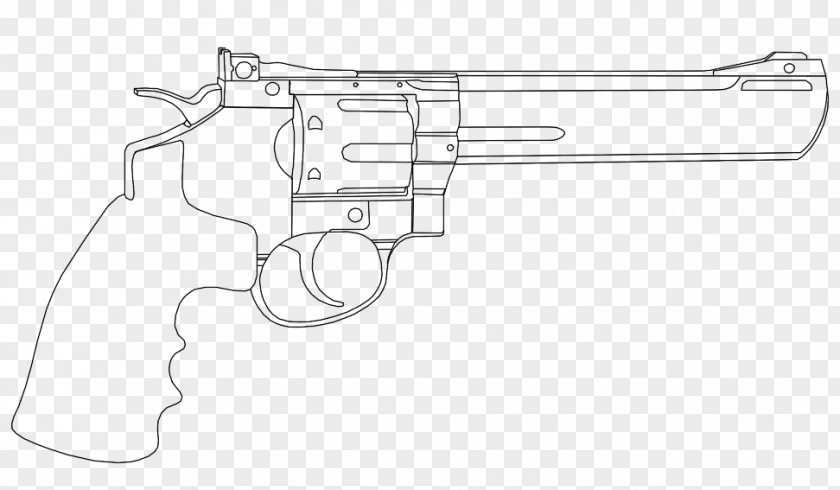 Hand Gun Firearm Weapon Trigger Revolver Air PNG