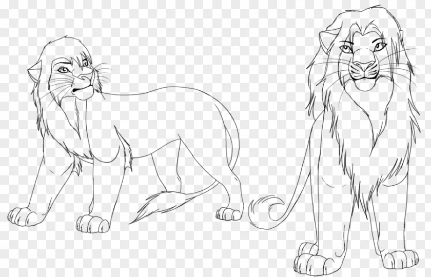 Lion DeviantArt Cat Sketch PNG