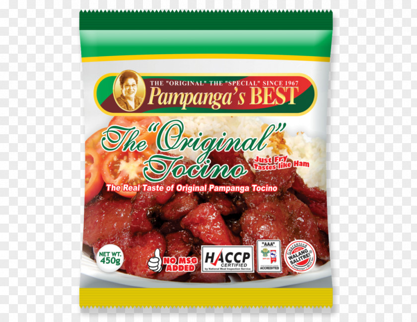 Meat Tocino White Pampanga's Best Plant Sugar PNG