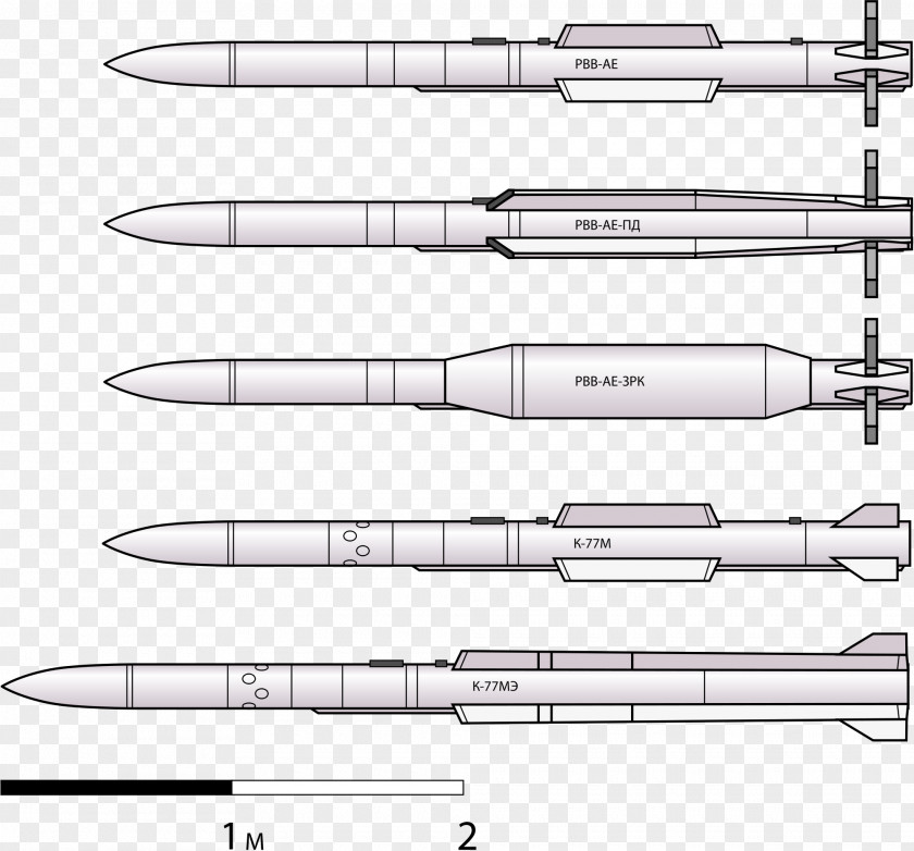 Rocket R-77 Air-to-air Missile AIM-120 AMRAAM Vympel NPO PNG