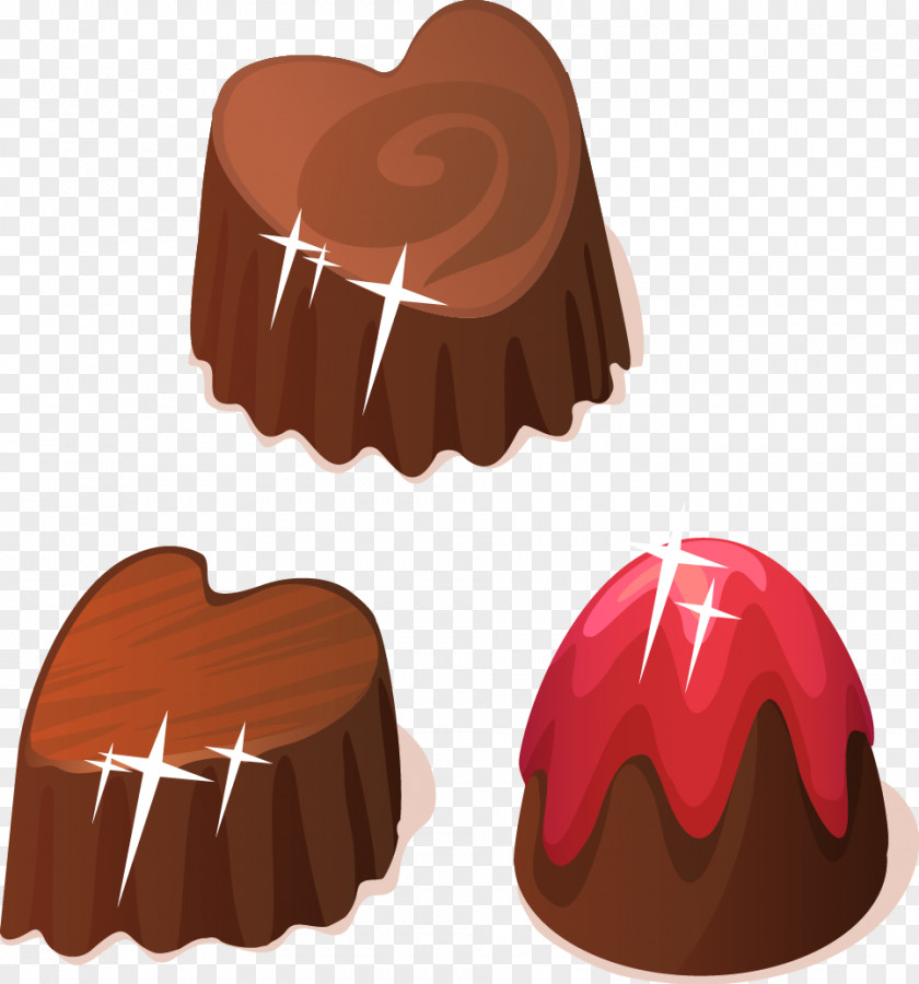 Vector Hand-painted Chocolate Food Computer File PNG