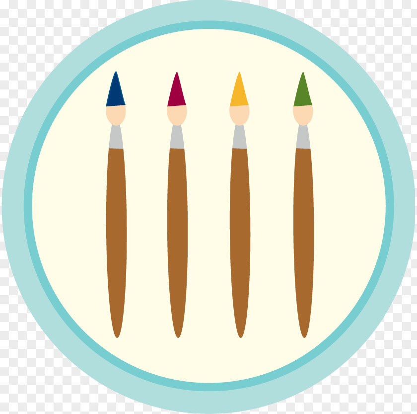 Watercolor Stain Pencil PNG