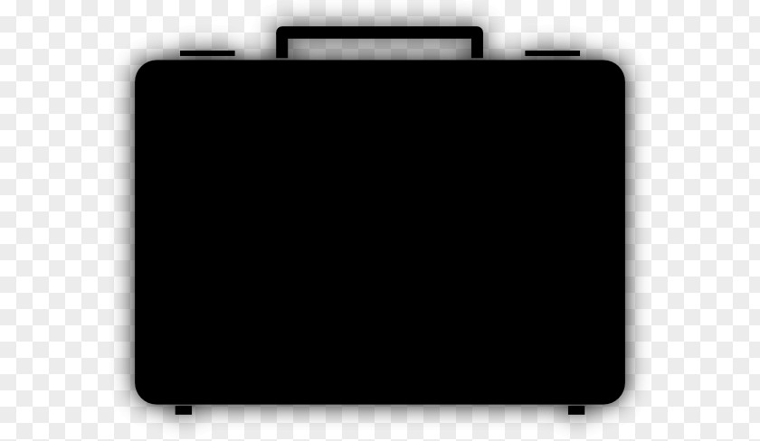 Briefcase Cliparts Laptop Black Rectangle PNG