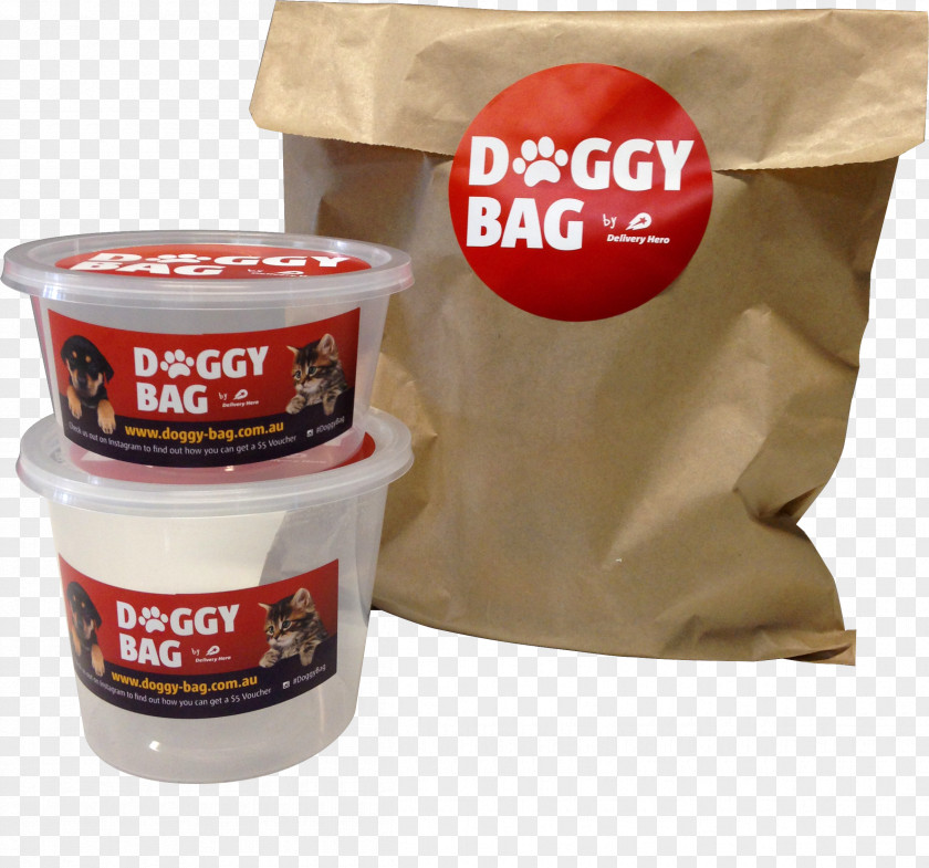 Dog Foam Food Container Italian Cuisine Delivery PNG