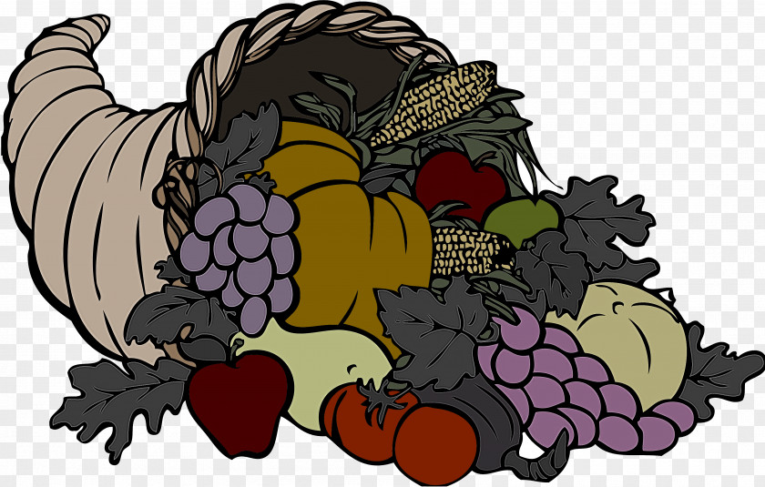 Fictional Character Plant Grape Cartoon Grapevine Family Turkey Clip Art PNG