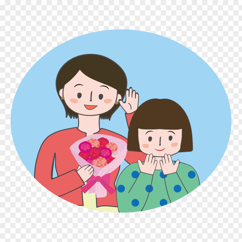 Mother Illustration Mother's Day Cartoon お母さん PNG