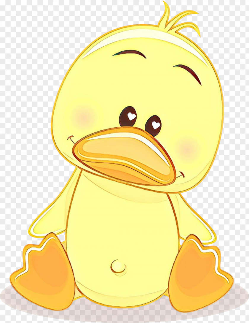 Beak Water Bird Yellow Cartoon Duck Ducks, Geese And Swans PNG