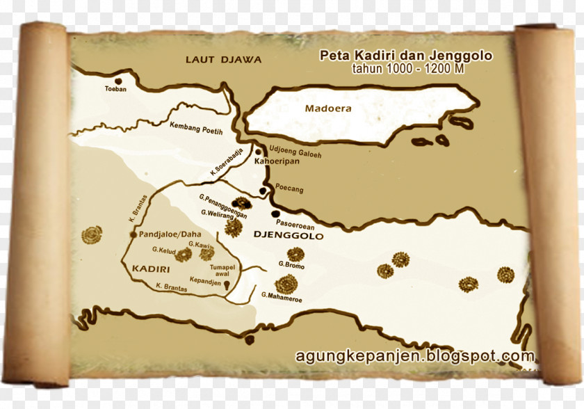 Map Kepanjen, Malang Kediri, East Java Janggala Kediri Kingdom PNG