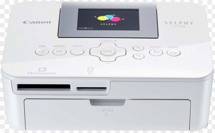 Printer Dye-sublimation Canon SELPHY CP1000 CP1300 PNG