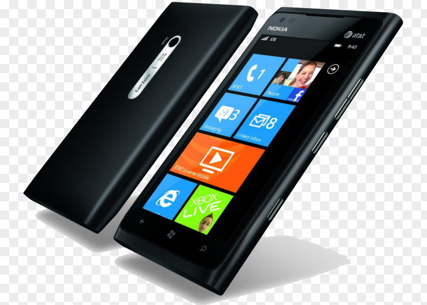 Samsung Nokia Lumia 900 800 Smartphone AT&T PNG