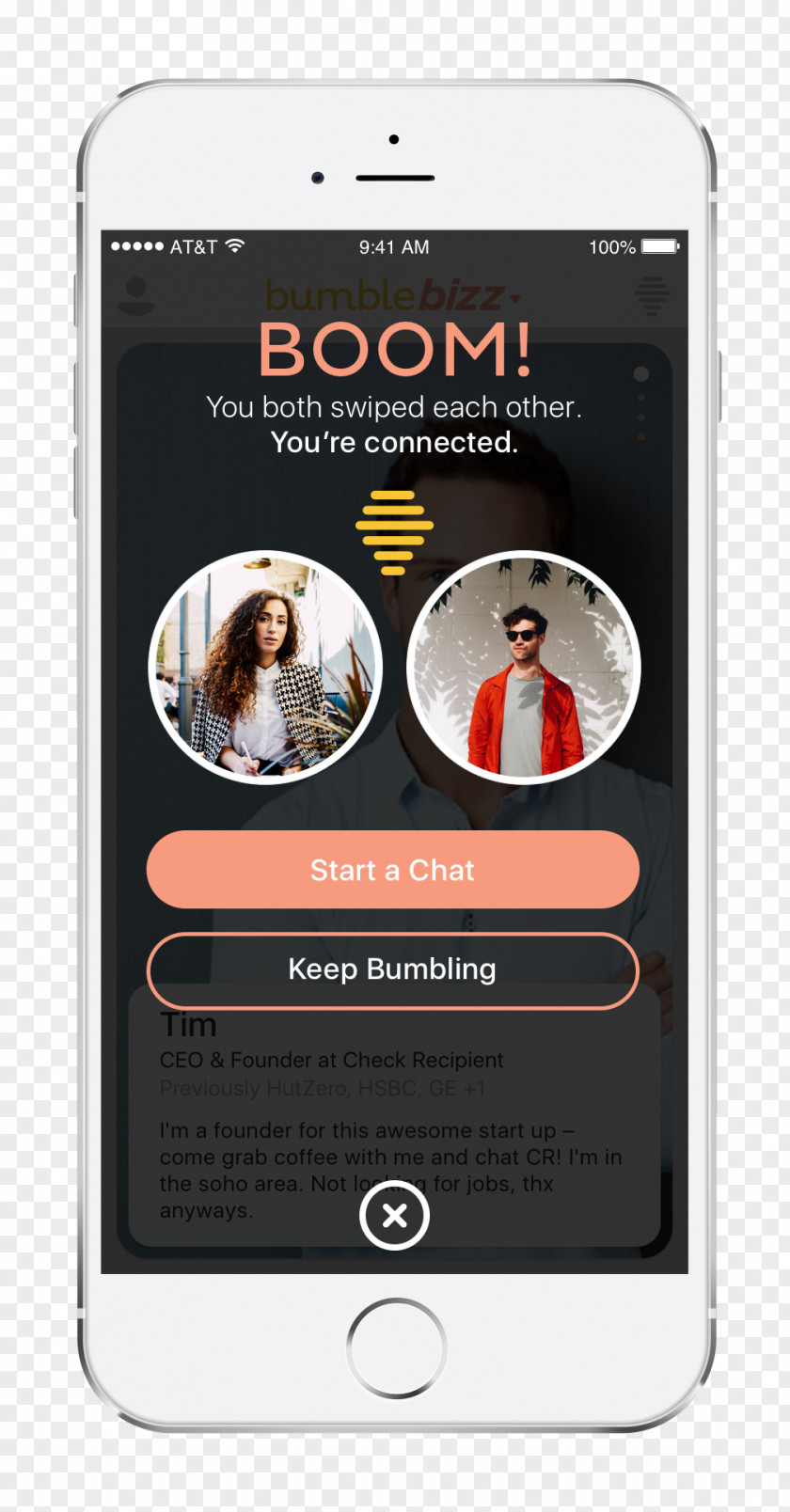 Smartphone Bumble Online Dating Applications Marketing Job PNG