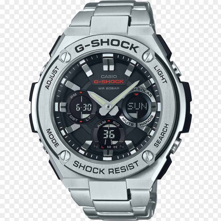 Watch G-Shock Solar-powered Casio Shock-resistant PNG