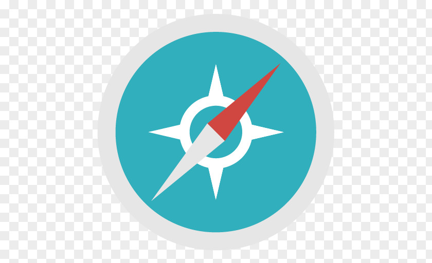 Compass Safari Web Browser Flat Design Application Software Icon PNG