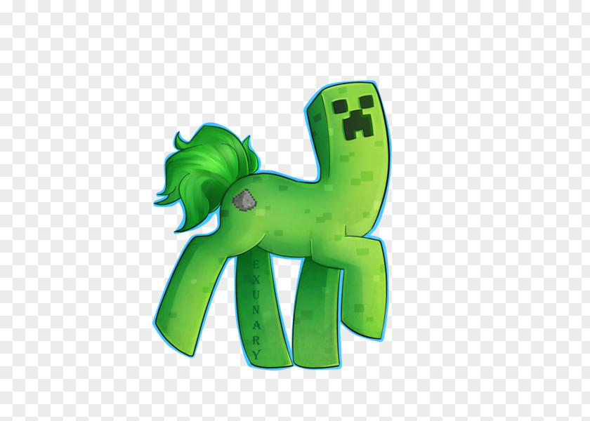 Creepy Pony Minecraft DeviantArt Horse PNG