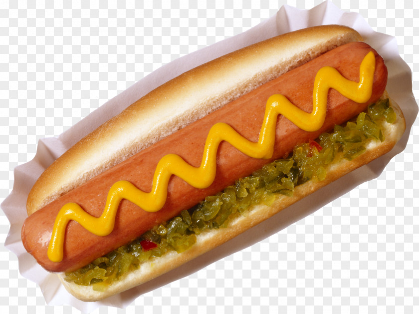 Hot Dog Fast Food Bacon PNG