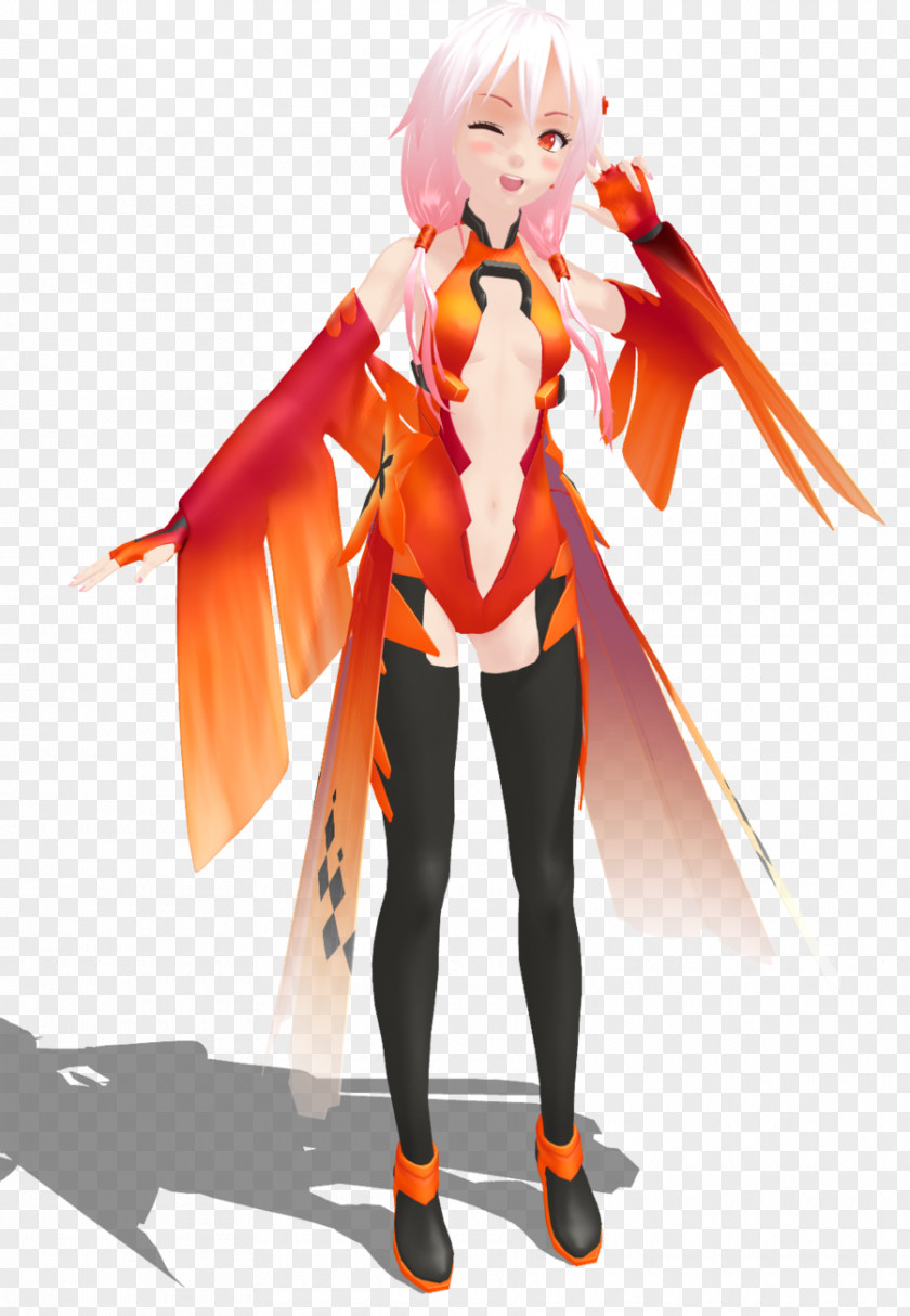 Inori Yuzuriha MikuMikuDance 3D Computer Graphics Windows100% Anime PNG computer graphics Anime, clipart PNG