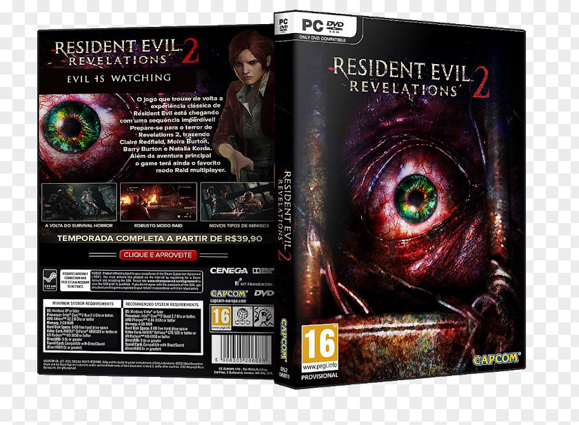 Resident Evil Revelations 2 Evil: 4 The Darkside Chronicles Xbox 360 PNG