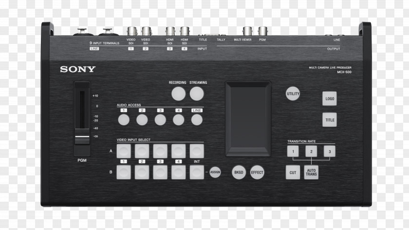 Sony Vision Mixer Television Blackmagic Design Camcorder PNG