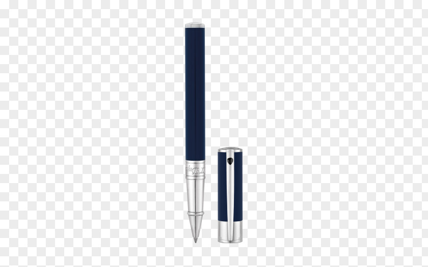 Chromium Plated Ballpoint Pen Rollerball S. T. Dupont Pens PNG