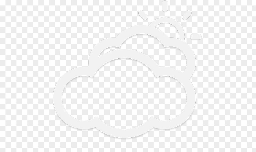 Cloudy Circle Line Oval PNG