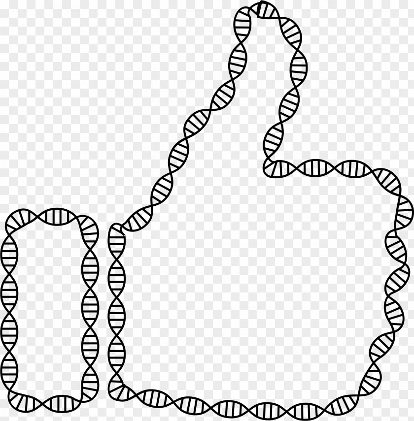 Hand Thumb Signal DNA Clip Art PNG