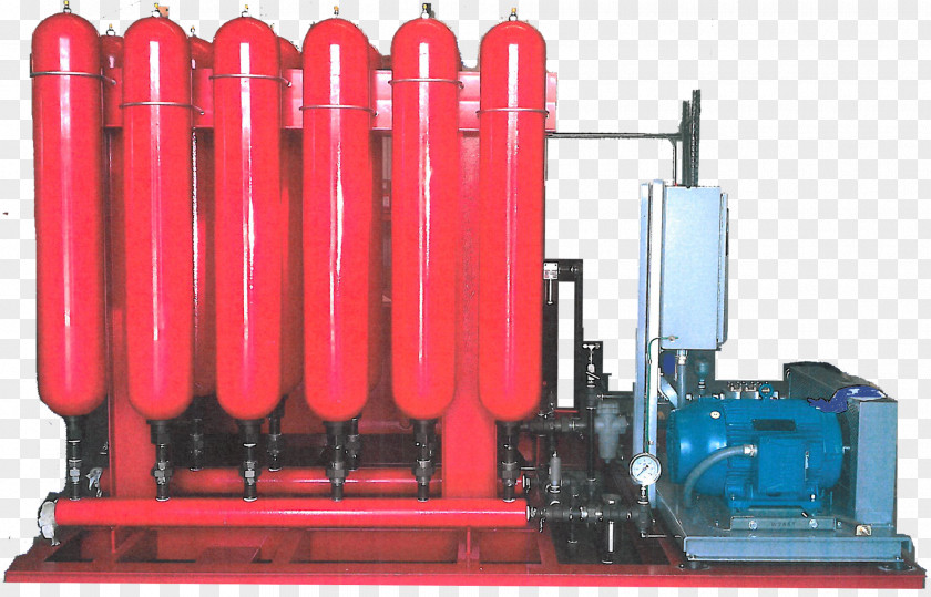 Hydrostatic Test Cylinder PNG
