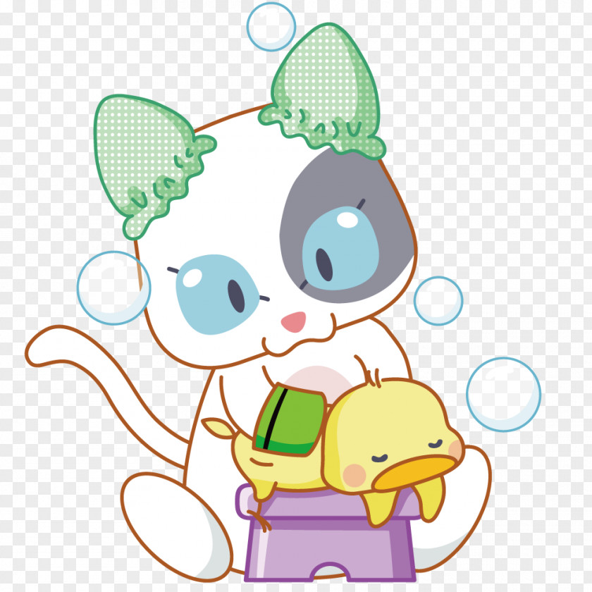 Kitten To Chick Cuozao Baby Shower Infant Bathtub PNG