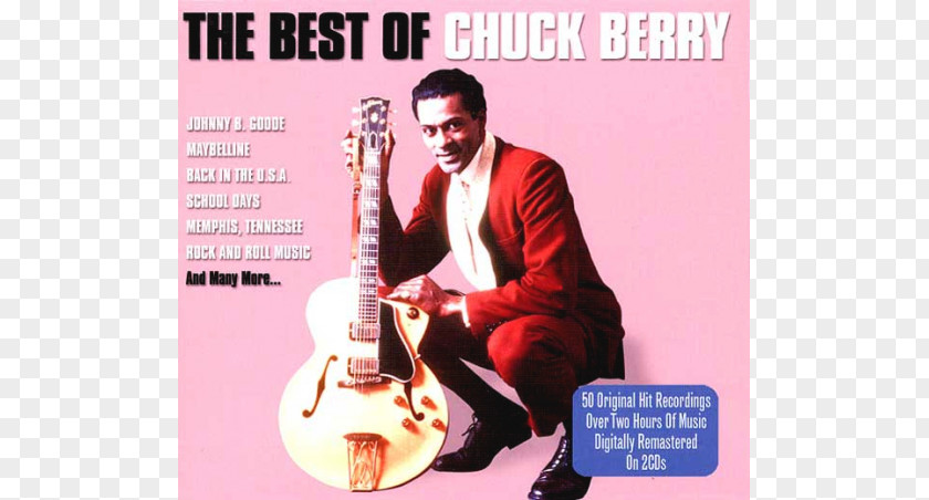 Chuck Berry Is On Top The Best Of Rock And Roll Album Musician PNG