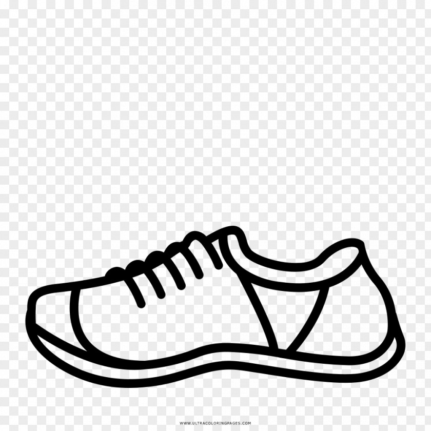 Correr Shoe Drawing Sneakers Coloring Book Running PNG