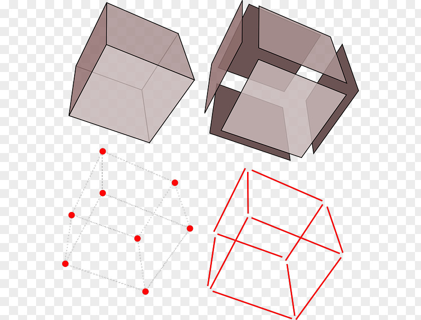 Polygon Cube Geometry Mathematics Clip Art PNG