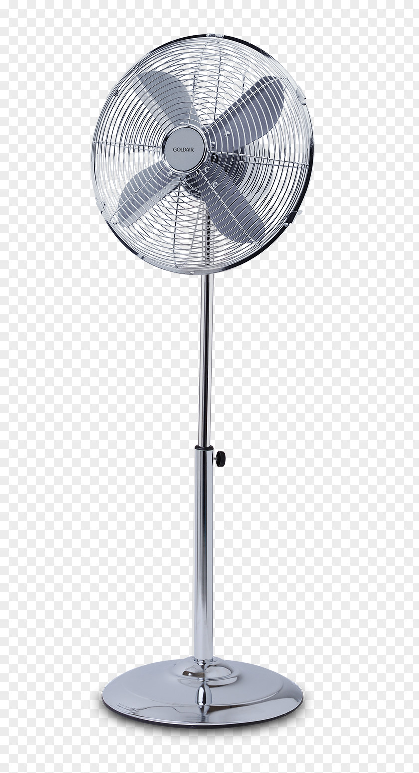 Stand Fan Evaporative Cooler Metal Chrome Plating Pedestal PNG