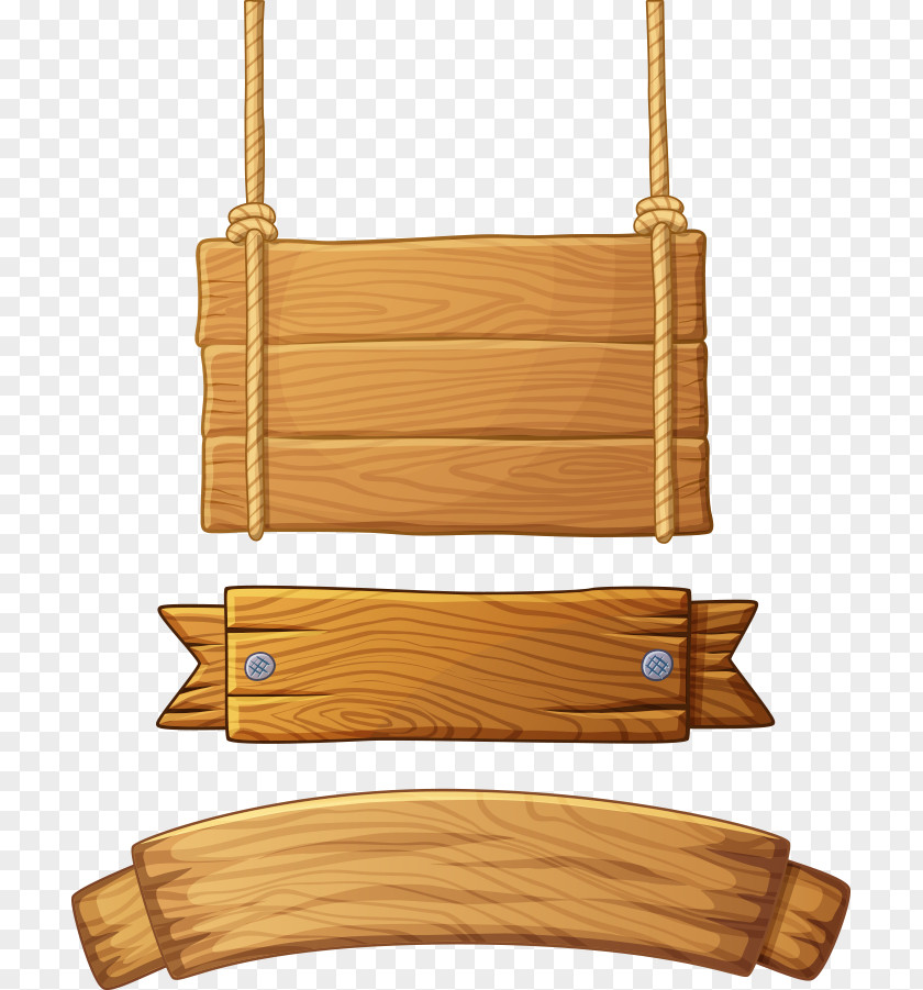 Wooden Signboard Collection Banner Sign Wood PNG