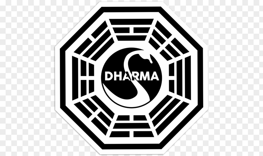 Dharma Wheel Initiative Charles Widmore Logo Television Show PNG