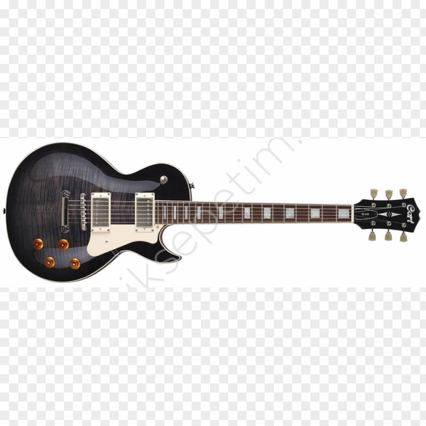 Electric Guitar Cort Guitars Cutaway String PNG