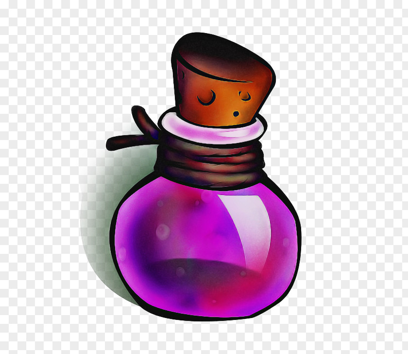 Magenta Cartoon Snowman PNG